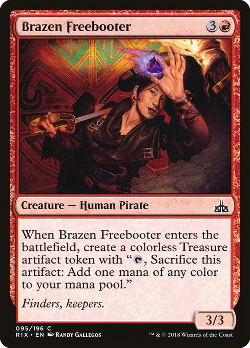 Brazen Freebooter [Rivals of Ixalan] | Galactic Gamez