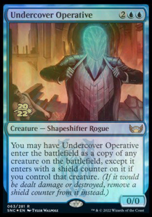 Undercover Operative [Streets of New Capenna Prerelease Promos] | Galactic Gamez