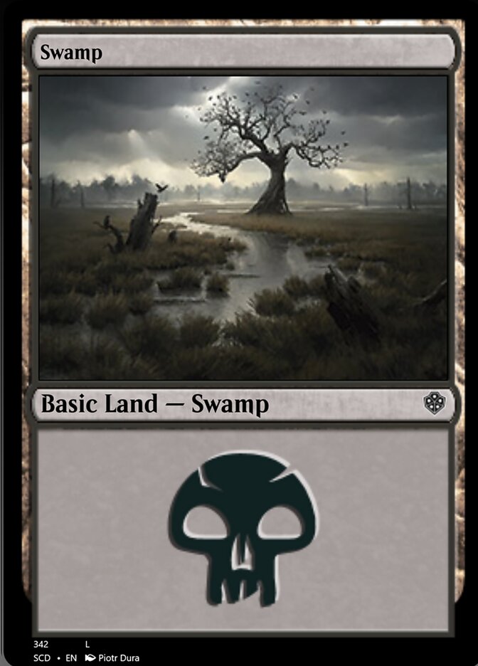 Swamp (342) [Starter Commander Decks] | Galactic Gamez