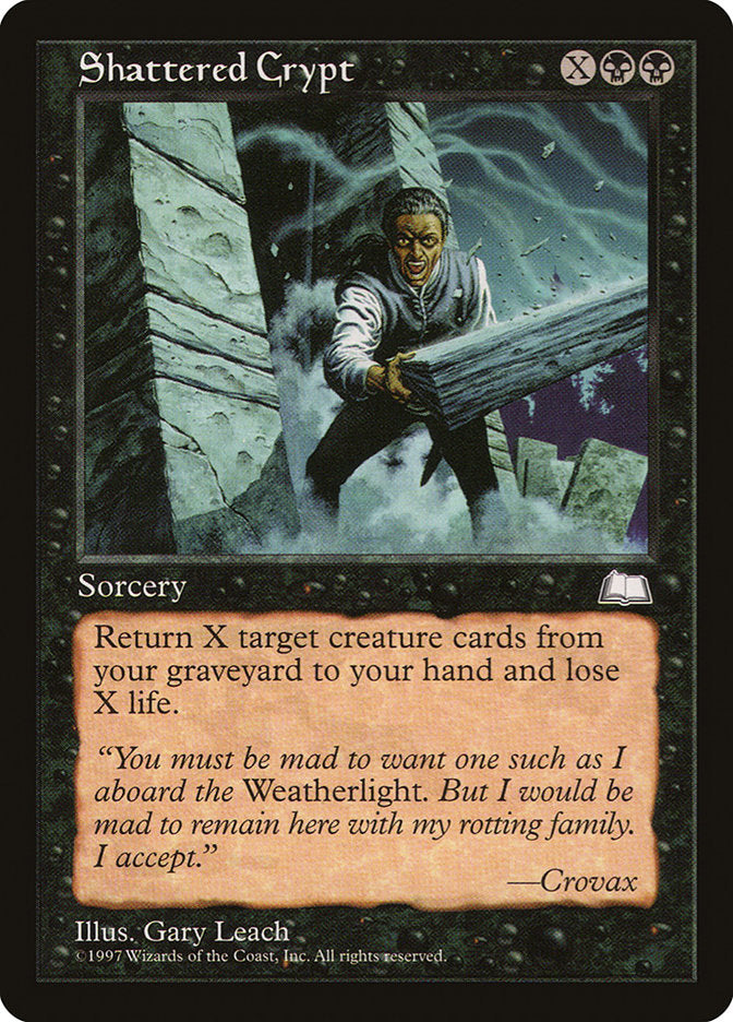 Shattered Crypt [Weatherlight] | Galactic Gamez