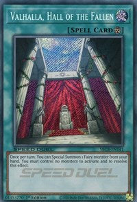 Valhalla, Hall of the Fallen (Secret) [SBCB-EN141] Secret Rare | Galactic Gamez