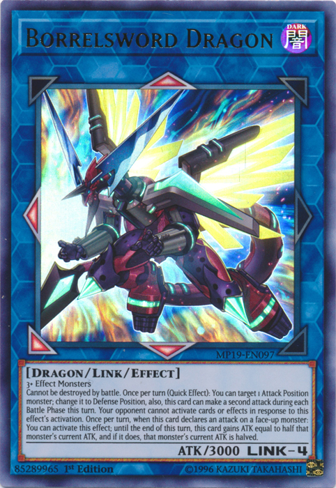 Borrelsword Dragon [MP19-EN097] Ultra Rare | Galactic Gamez