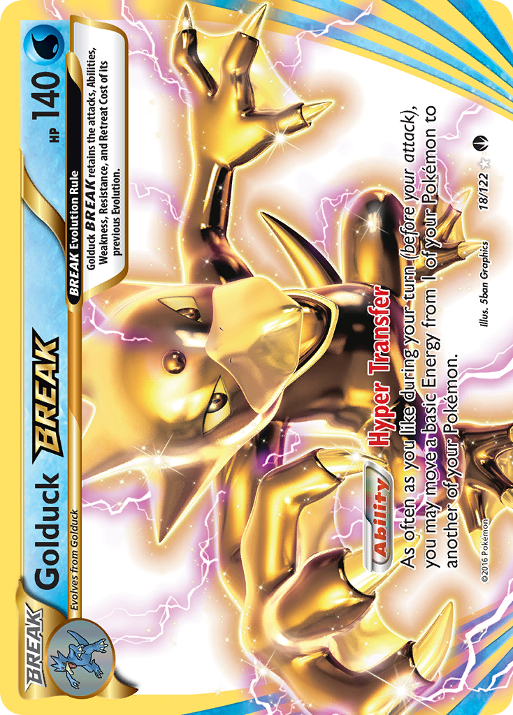 Golduck BREAK (18/122) [XY: BREAKpoint] | Galactic Gamez