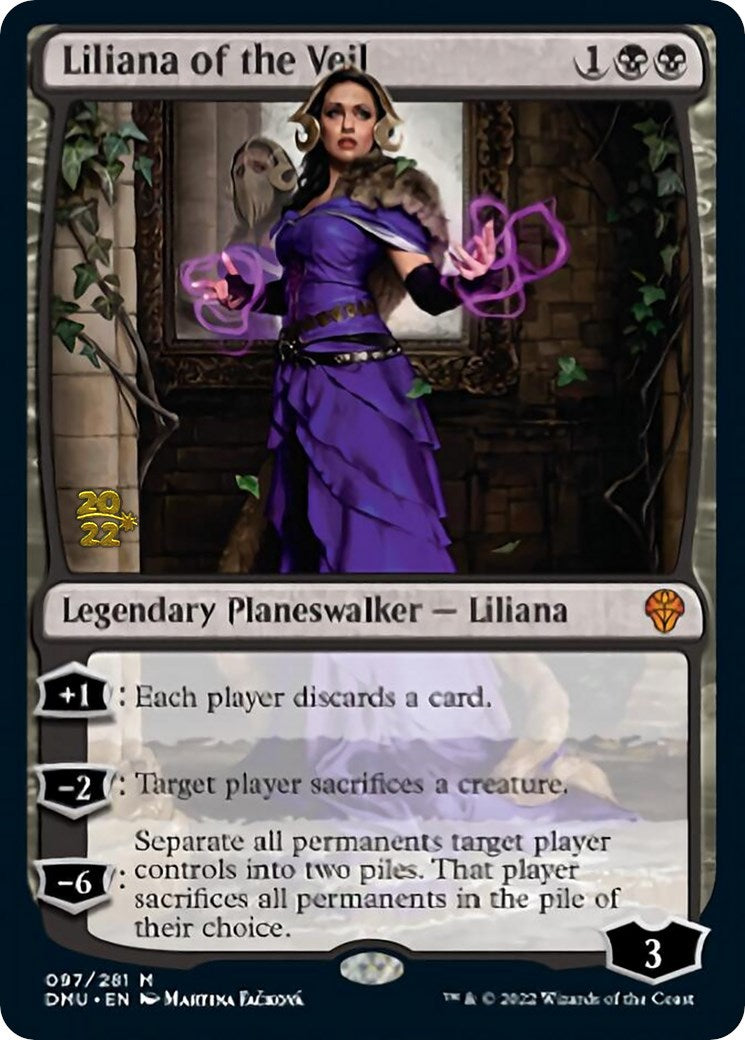 Liliana of the Veil [Dominaria United Prerelease Promos] | Galactic Gamez