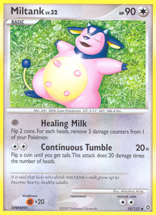 Miltank (55/132) [Diamond & Pearl: Secret Wonders] | Galactic Gamez