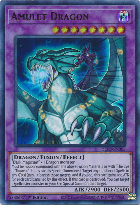 Amulet Dragon [DLCS-EN005] Ultra Rare | Galactic Gamez