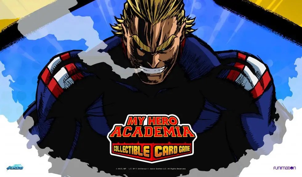 MY HERO ACADEMIA COLLECTIBLE CARD GAME PLAYMAT: ALL MIGHT | Galactic Gamez