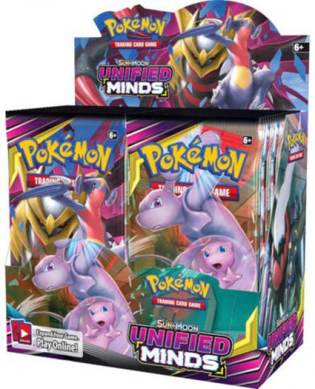 Pokémon TCG: Sun & Moon Unified Minds Display Box (36 Booster Packs) | Galactic Gamez