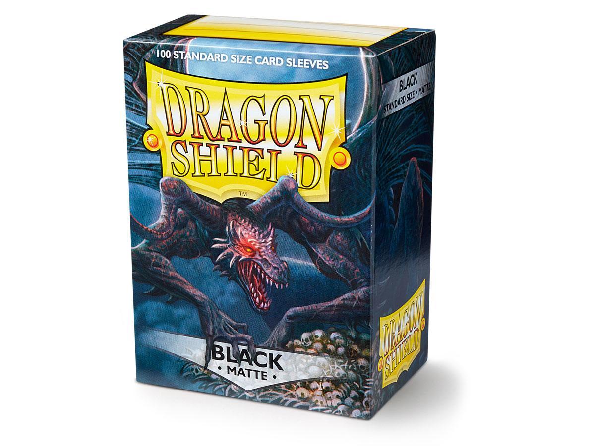 Dragon Shield 100 CT Matte Black | Galactic Gamez