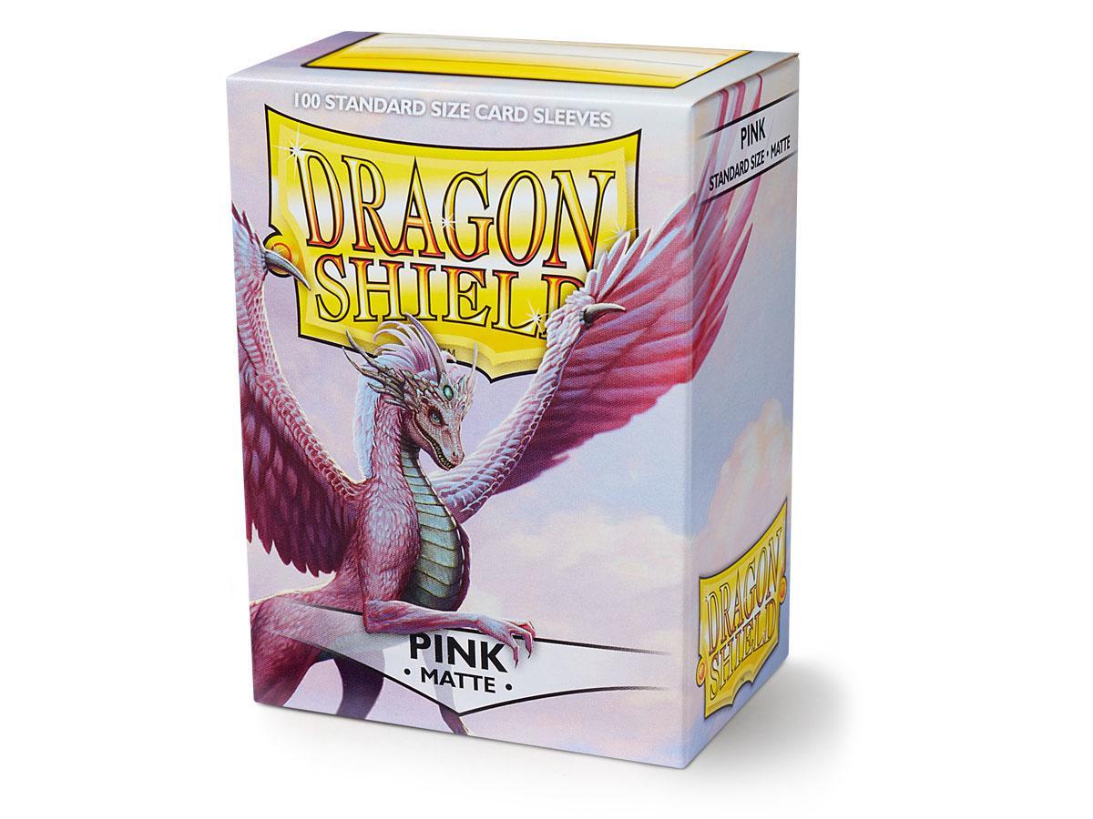 Dragon Shield 100ct Matte Pink | Galactic Gamez