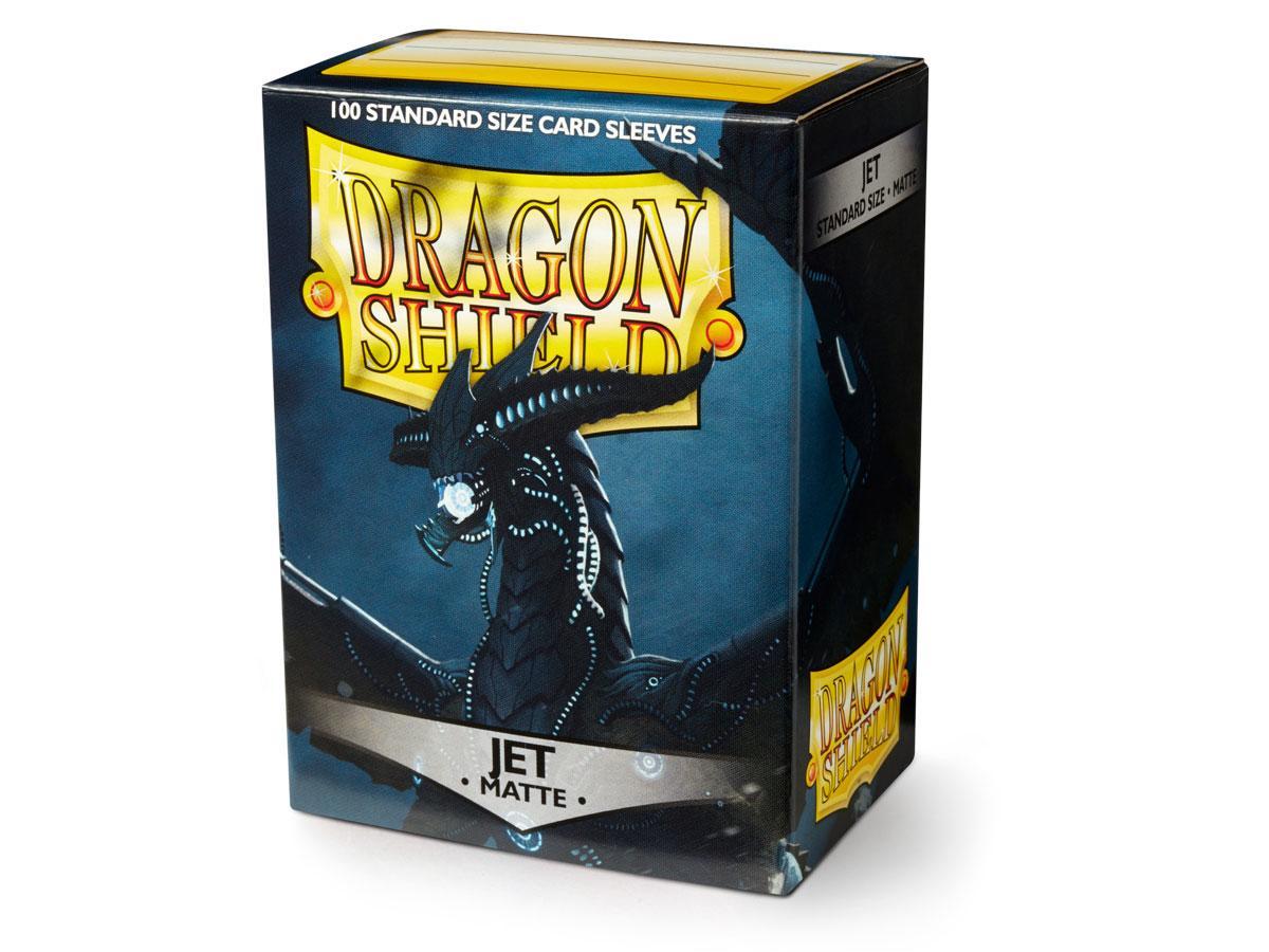 Dragon Shield 100 CT Matte Jet | Galactic Gamez