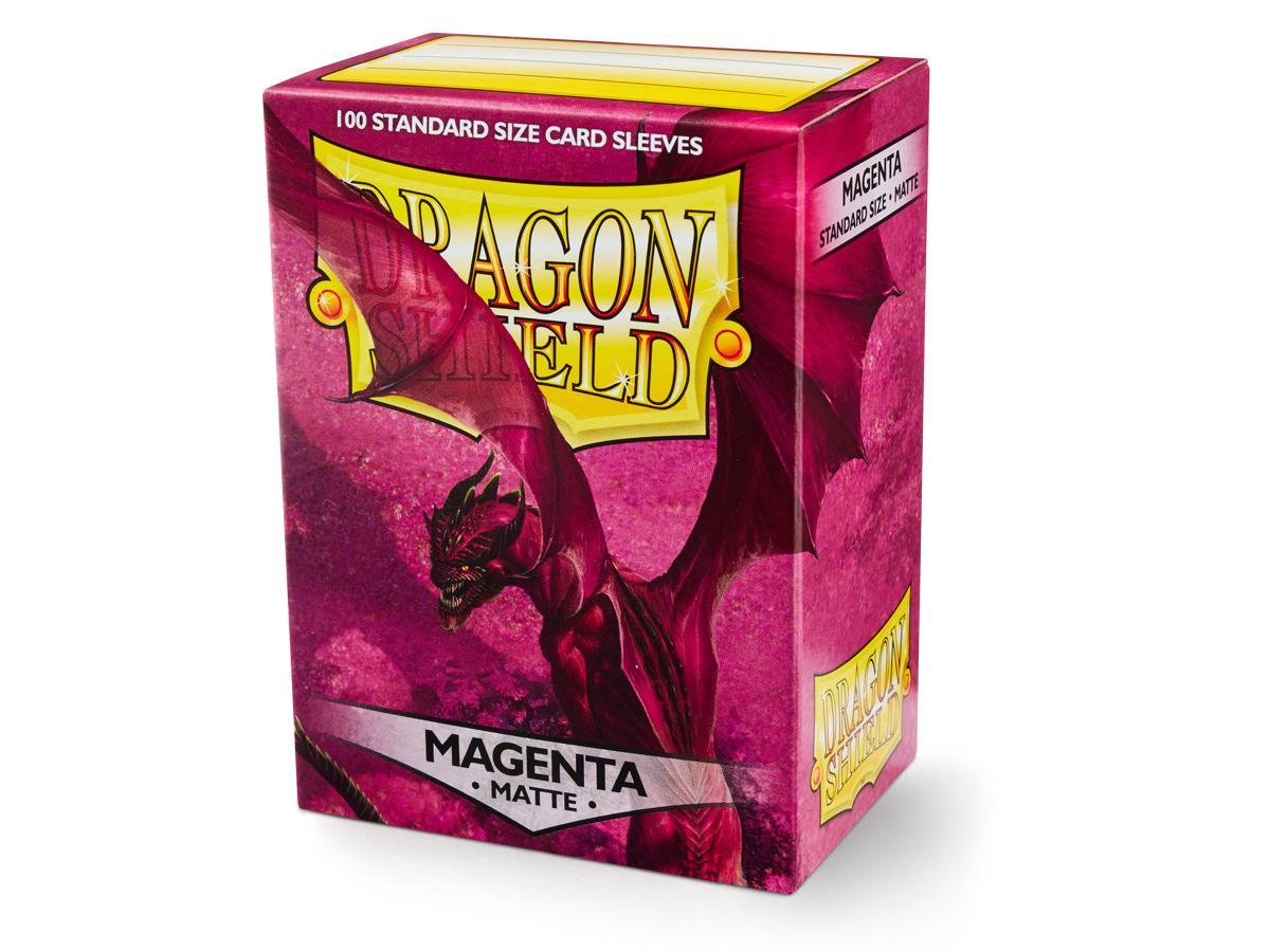 Dragon Shield 100ct Matte Magenta | Galactic Gamez