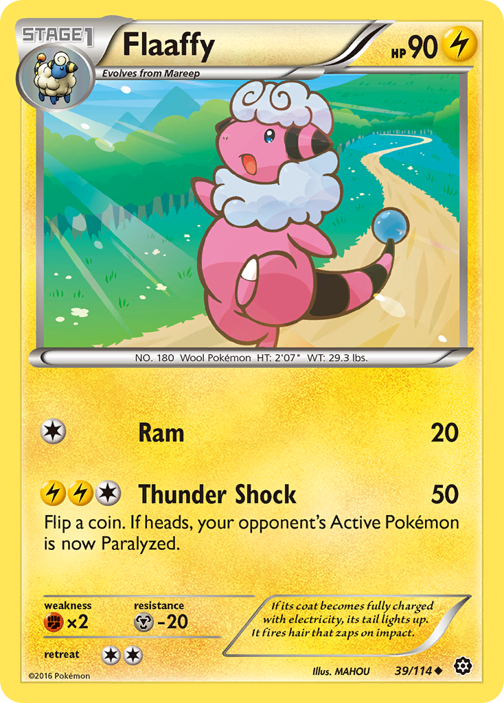 Flaaffy (39/114) [XY: Steam Siege] | Galactic Gamez