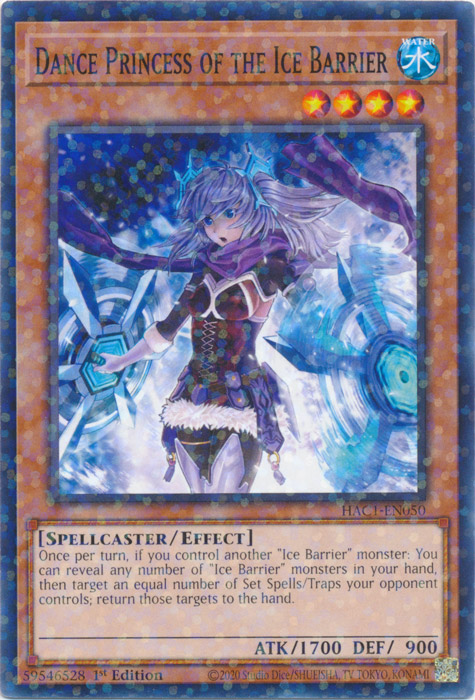 Dance Princess of the Ice Barrier (Duel Terminal) [HAC1-EN050] Common | Galactic Gamez