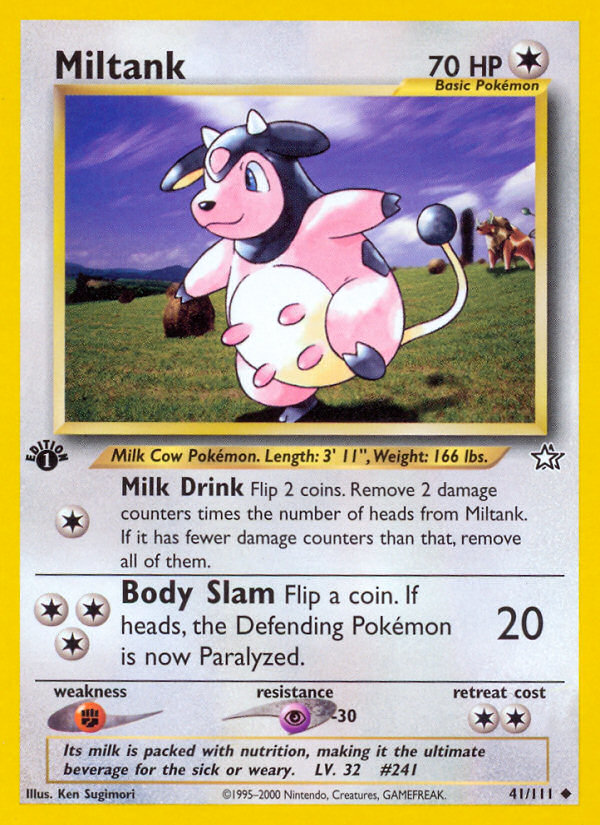 Miltank (41/111) [Neo Genesis 1st Edition] | Galactic Gamez