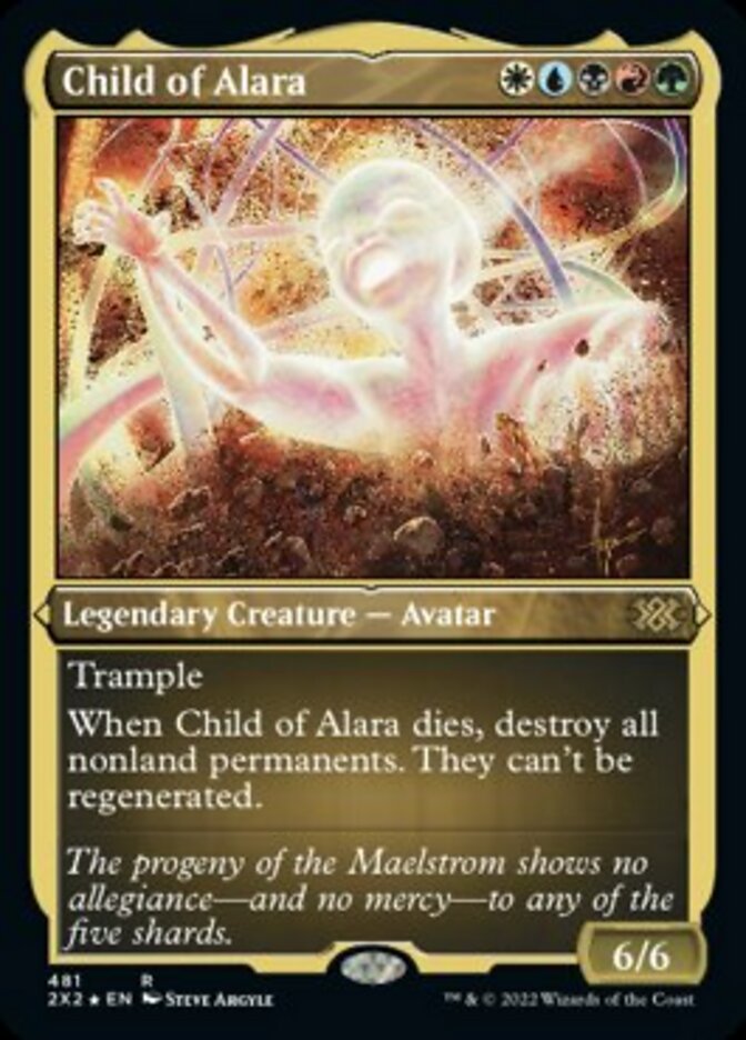 Child of Alara (Foil Etched) [Double Masters 2022] | Galactic Gamez