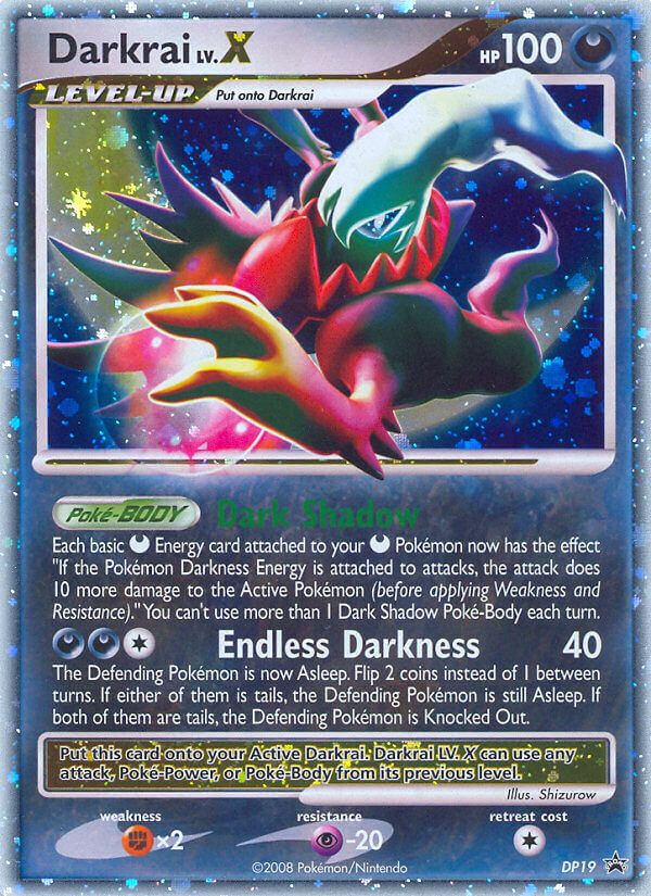 Darkrai LV.X (DP19) [Diamond & Pearl: Black Star Promos] | Galactic Gamez