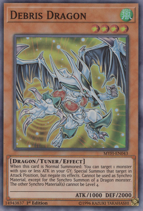 Debris Dragon [MYFI-EN043] Super Rare | Galactic Gamez