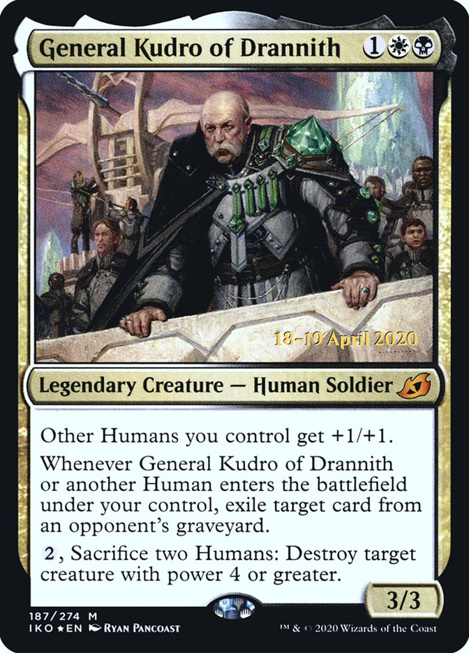 General Kudro of Drannith  [Ikoria: Lair of Behemoths Prerelease Promos] | Galactic Gamez