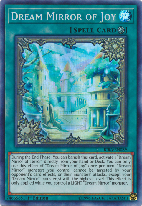 Dream Mirror of Joy [RIRA-EN089] Super Rare | Galactic Gamez