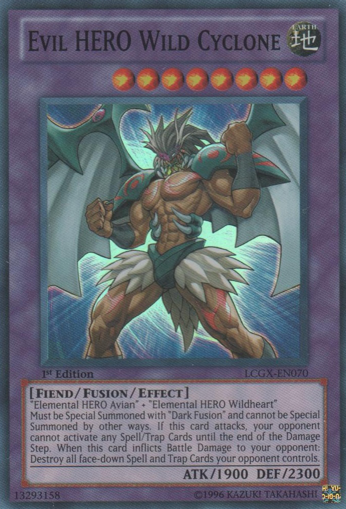 Evil HERO Wild Cyclone [LCGX-EN070] Super Rare | Galactic Gamez