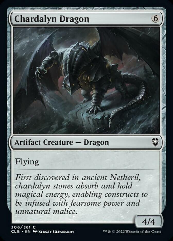Chardalyn Dragon [Commander Legends: Battle for Baldur's Gate] | Galactic Gamez