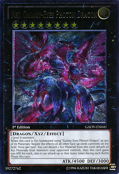 Neo Galaxy-Eyes Photon Dragon (UTR) [GAOV-EN041] Ultimate Rare | Galactic Gamez