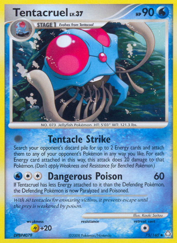 Tentacruel (75/146) [Diamond & Pearl: Legends Awakened] | Galactic Gamez