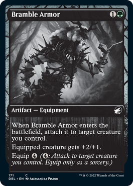 Bramble Armor (171) [Innistrad: Double Feature] | Galactic Gamez