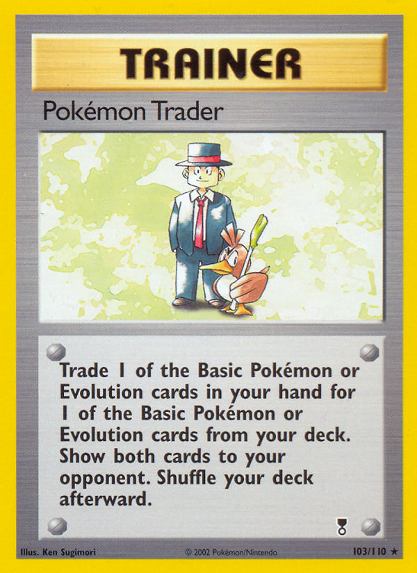 Pokemon Trader (103/110) [Legendary Collection] | Galactic Gamez