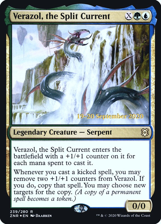 Verazol, the Split Current  [Zendikar Rising Prerelease Promos] | Galactic Gamez