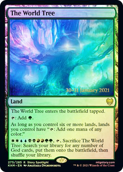 The World Tree  [Kaldheim Prerelease Promos] | Galactic Gamez