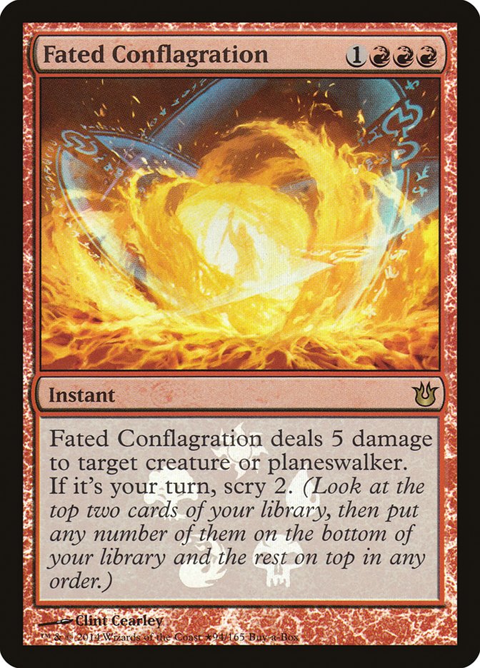 Fated Conflagration (Buy-A-Box) [Born of the Gods Promos] | Galactic Gamez
