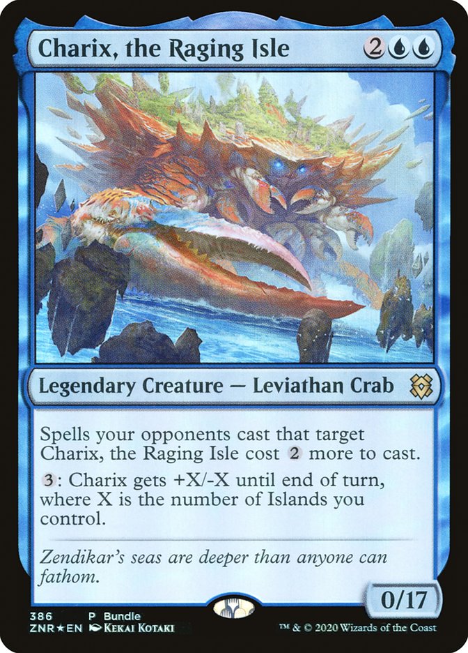 Charix, the Raging Isle (386) [Zendikar Rising] | Galactic Gamez