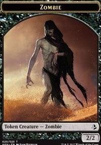 Zombie // Trueheart Duelist Token [Amonkhet Tokens] | Galactic Gamez