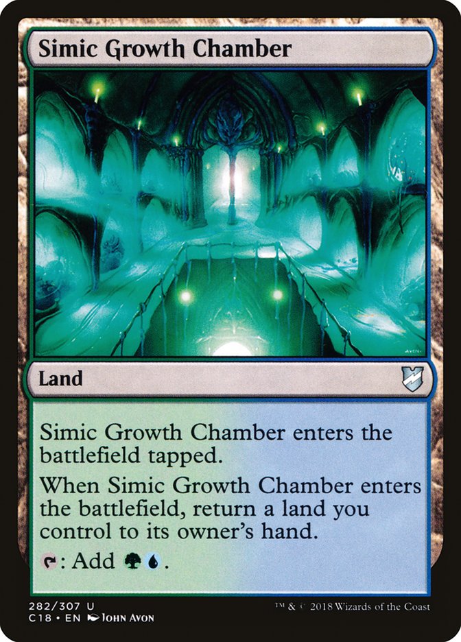 Simic Growth Chamber [Commander 2018] | Galactic Gamez