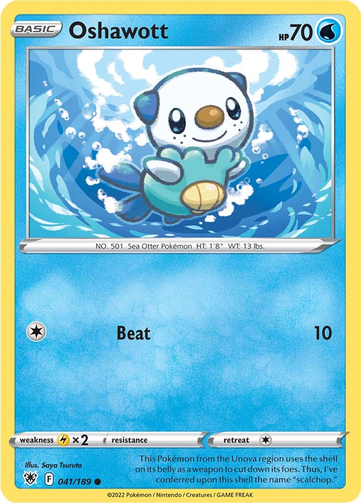 Oshawott (041/189) [Sword & Shield: Astral Radiance] | Galactic Gamez