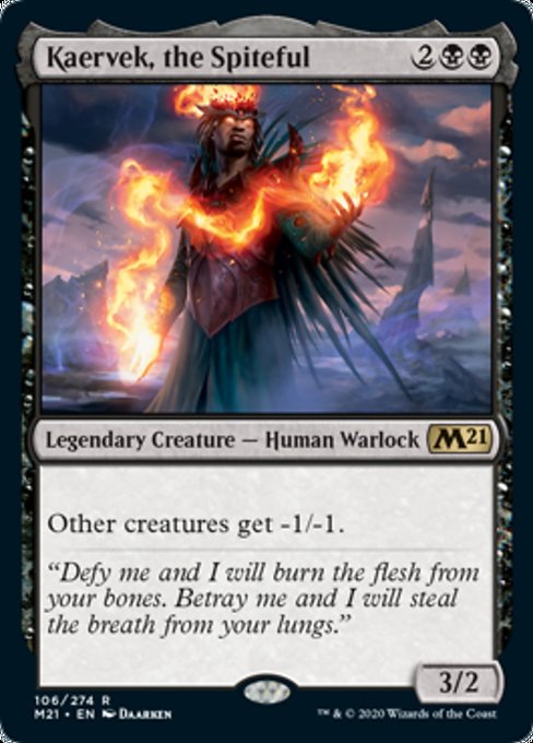 Kaervek, the Spiteful [Core Set 2021] | Galactic Gamez