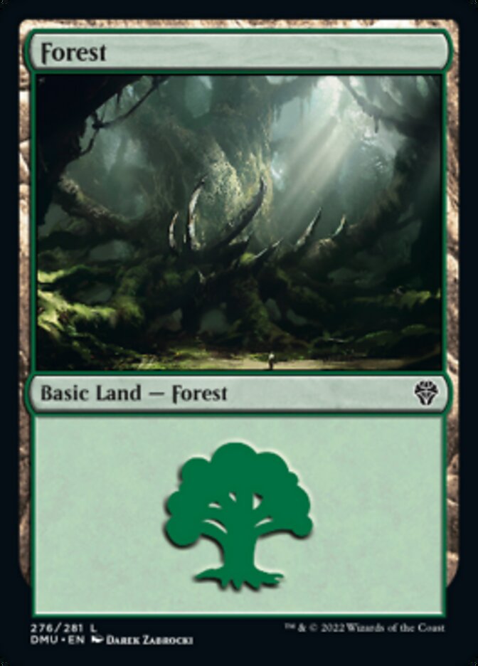 Forest (276) [Dominaria United] | Galactic Gamez