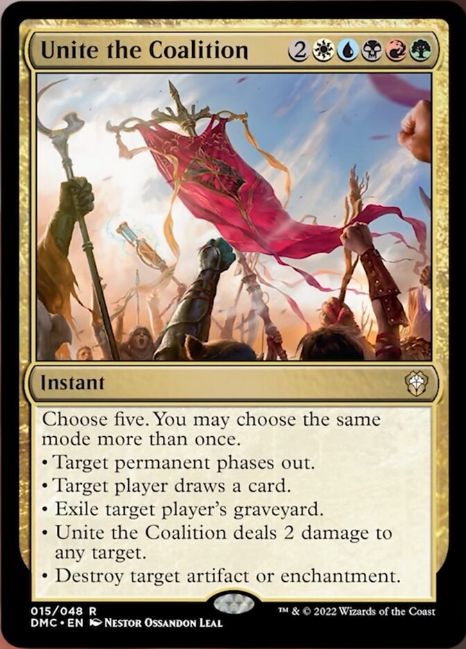 Unite the Coalition [Dominaria United Commander] | Galactic Gamez