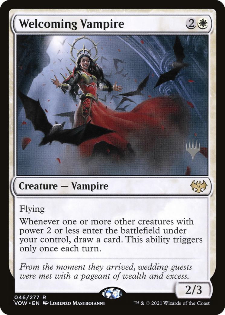 Welcoming Vampire (Promo Pack) [The Brothers' War Promos] | Galactic Gamez