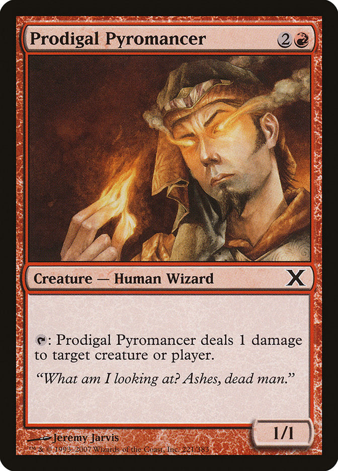 Prodigal Pyromancer [Tenth Edition] | Galactic Gamez