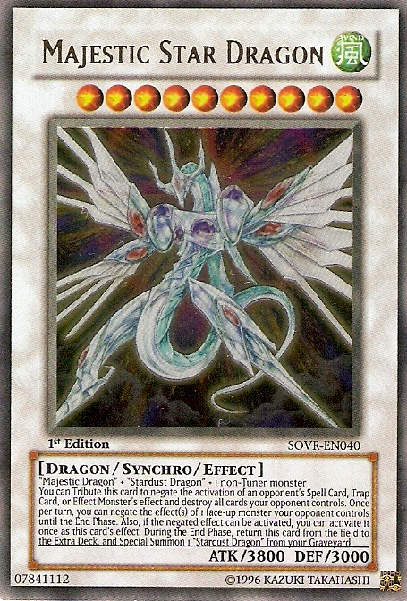 Majestic Star Dragon [SOVR-EN040] Ultra Rare | Galactic Gamez