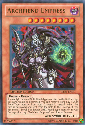 Archfiend Empress [STBL-ENSP1] Ultra Rare | Galactic Gamez