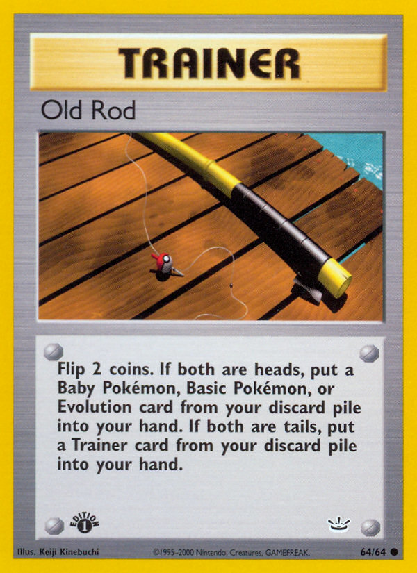 Old Rod (64/64) [Neo Revelation 1st Edition] | Galactic Gamez