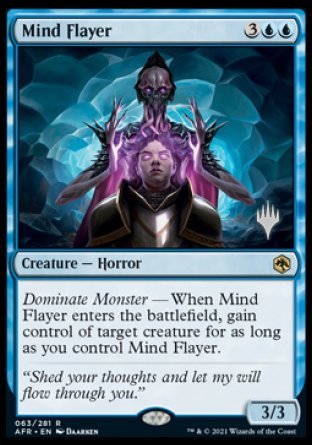 Mind Flayer (Promo Pack) [Dungeons & Dragons: Adventures in the Forgotten Realms Promos] | Galactic Gamez