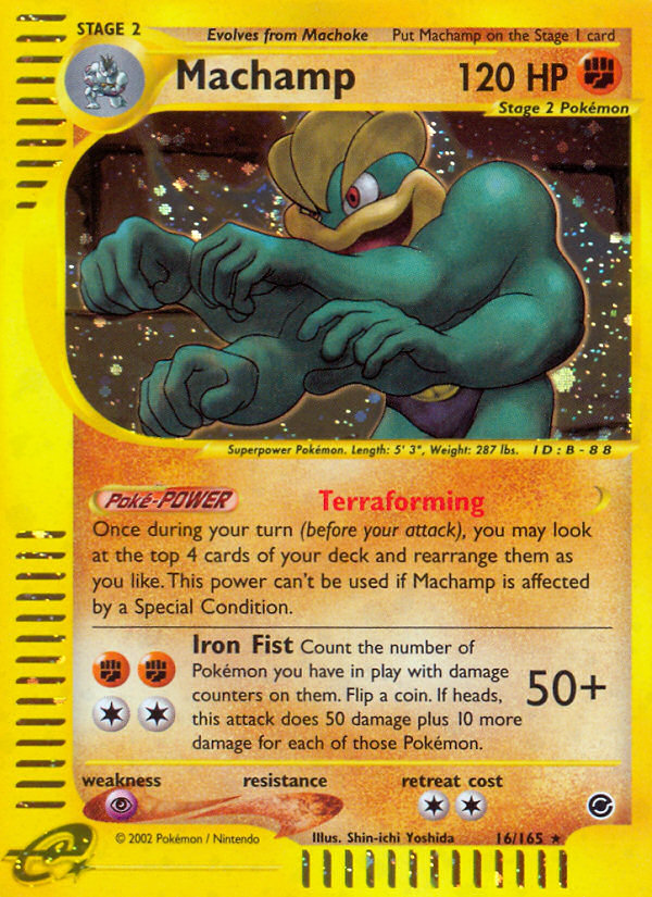 Machamp (16/165) [Expedition: Base Set] | Galactic Gamez