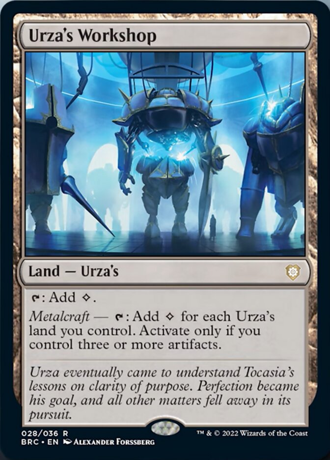 Urza's Workshop [The Brothers' War Commander] | Galactic Gamez