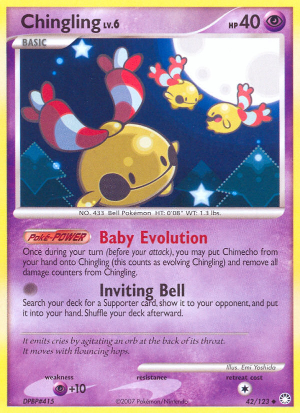 Chingling (42/123) [Diamond & Pearl: Mysterious Treasures] | Galactic Gamez