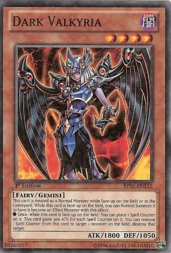 Dark Valkyria [BP01-EN152] Starfoil Rare | Galactic Gamez